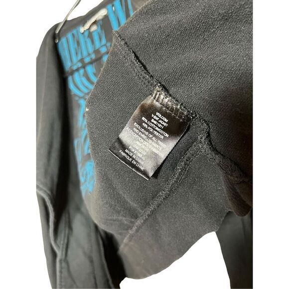 Vintage Volcom Y2K Cowl Neck Open Cardigan Size L 14 - Picture 6 of 7